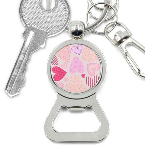 love05_bg3 Bottle Opener Key Chain from ArtsNow.com Front