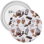 Hufflepuff Pattern 3  Buttons