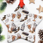 Hufflepuff Pattern Ornament (Star)