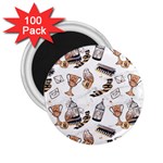 Hufflepuff Pattern 2.25  Magnets (100 pack) 