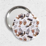 Hufflepuff Pattern 2.25  Handbag Mirrors