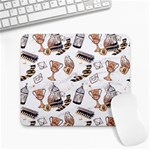 Hufflepuff Pattern Large Mousepads