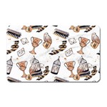 Hufflepuff Pattern Magnet (Rectangular)