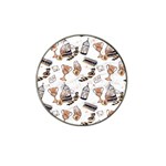 Hufflepuff Pattern Hat Clip Ball Marker (10 pack)