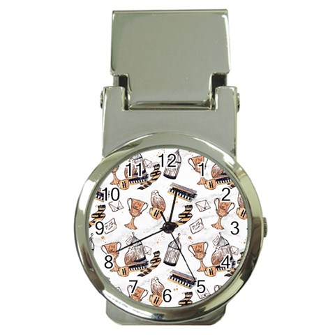 Hufflepuff Pattern Money Clip Watches from ArtsNow.com Front