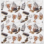 Hufflepuff Pattern Canvas 12  x 12 