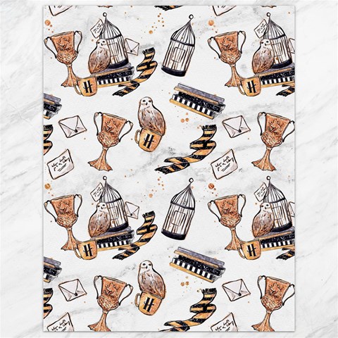 Hufflepuff Pattern Canvas 12  x 16  from ArtsNow.com 11.86 x15.41  Canvas - 1