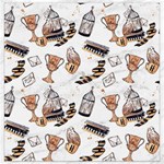 Hufflepuff Pattern Canvas 16  x 16 