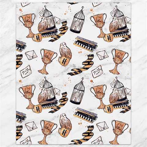 Hufflepuff Pattern Canvas 16  x 20  from ArtsNow.com 15.75 x19.29  Canvas - 1