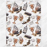 Hufflepuff Pattern Canvas 36  x 48 