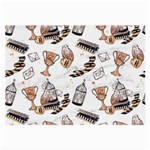 Hufflepuff Pattern Large Glasses Cloth
