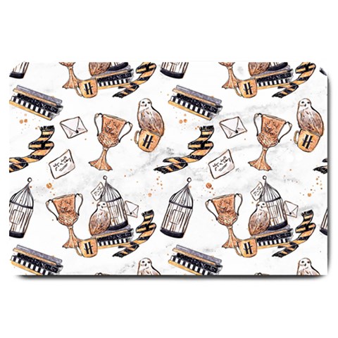 Hufflepuff Pattern Large Doormat  from ArtsNow.com 30 x20  Door Mat