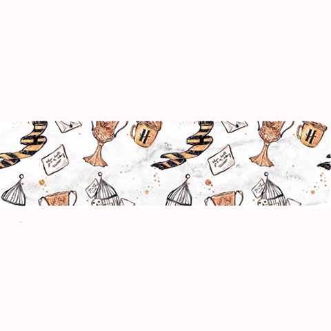 Hufflepuff Pattern Large Bar Mats from ArtsNow.com 32 x8.5  Bar Mat