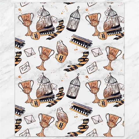 Hufflepuff Pattern Canvas 11  x 14  from ArtsNow.com 10.95 x13.48  Canvas - 1
