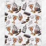 Hufflepuff Pattern Canvas 11  x 14 