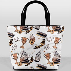 Hufflepuff Pattern Bucket Bag from ArtsNow.com Front
