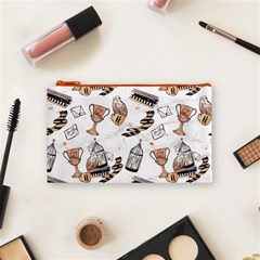 Hufflepuff Pattern Cosmetic Bag (Small) from ArtsNow.com Front