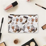 Hufflepuff Pattern Cosmetic Bag (Small)