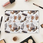 Hufflepuff Pattern Cosmetic Bag (Large)