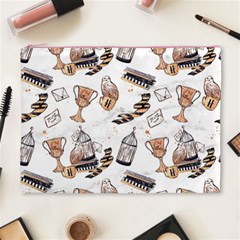 Hufflepuff Pattern Cosmetic Bag (XL) from ArtsNow.com Front