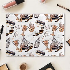 Hufflepuff Pattern Cosmetic Bag (XL) from ArtsNow.com Front