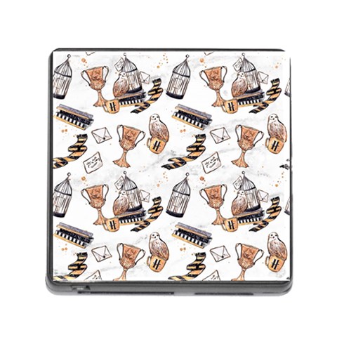 Hufflepuff Pattern Memory Card Reader (Square 5 Slot) from ArtsNow.com Front