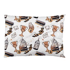 Hufflepuff Pattern Pillow Case (Two Sides) from ArtsNow.com Back