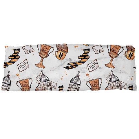 Hufflepuff Pattern Body Pillow Case Dakimakura (Two Sides) from ArtsNow.com Front