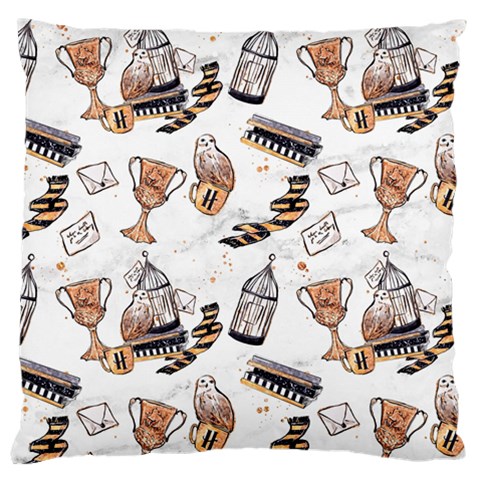 Hufflepuff Pattern Large Cushion Case (One Side) from ArtsNow.com Front