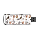 Hufflepuff Pattern Portable USB Flash (Two Sides)