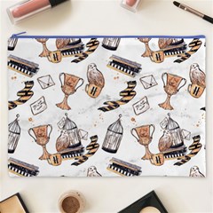 Hufflepuff Pattern Cosmetic Bag (XXXL) from ArtsNow.com Front