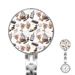 Hufflepuff Pattern Stainless Steel Nurses Watch