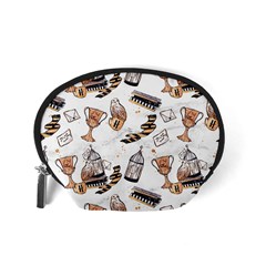 Hufflepuff Pattern Accessory Pouch (Small) from ArtsNow.com Back