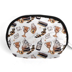 Hufflepuff Pattern Accessory Pouch (Medium) from ArtsNow.com Front