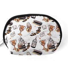 Hufflepuff Pattern Accessory Pouch (Medium) from ArtsNow.com Back