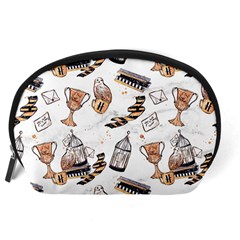 Hufflepuff Pattern Accessory Pouch (Large) from ArtsNow.com Back