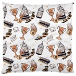 Hufflepuff Pattern Standard Flano Cushion Case (Two Sides)