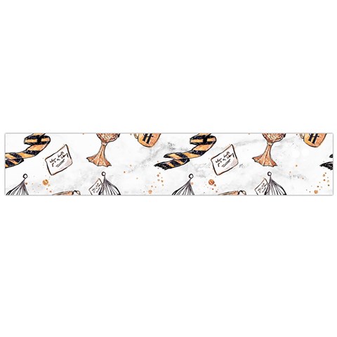 Hufflepuff Pattern Large Flano Scarf  from ArtsNow.com Front