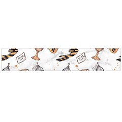 Hufflepuff Pattern Large Flano Scarf  from ArtsNow.com Back