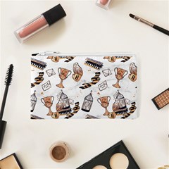 Hufflepuff Pattern Cosmetic Bag (XS) from ArtsNow.com Front