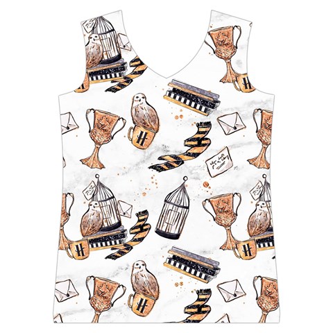 Hufflepuff Pattern Women s Basketball Tank Top from ArtsNow.com Front