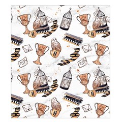 Hufflepuff Pattern Duvet Cover Double Side (King Size) from ArtsNow.com Back