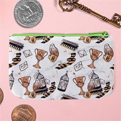 Hufflepuff Pattern Large Coin Purse from ArtsNow.com Back
