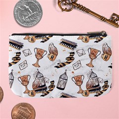 Hufflepuff Pattern Large Coin Purse from ArtsNow.com Back