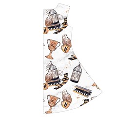 Hufflepuff Pattern Short Sleeve V Back Right