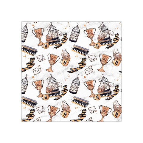 Hufflepuff Pattern Square Tapestry (Small) from ArtsNow.com Front