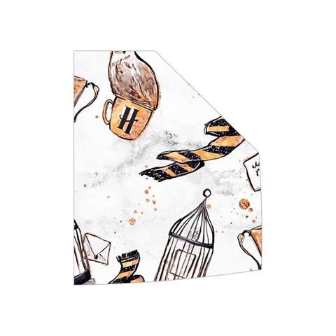 Hufflepuff Pattern Women s Button Up Vest from ArtsNow.com Left Pocket