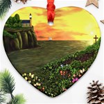 Eddie s Sunset Ornament (Heart)