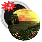 Eddie s Sunset 3  Magnet (100 pack)