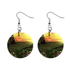 Eddie s Sunset 1  Button Earrings